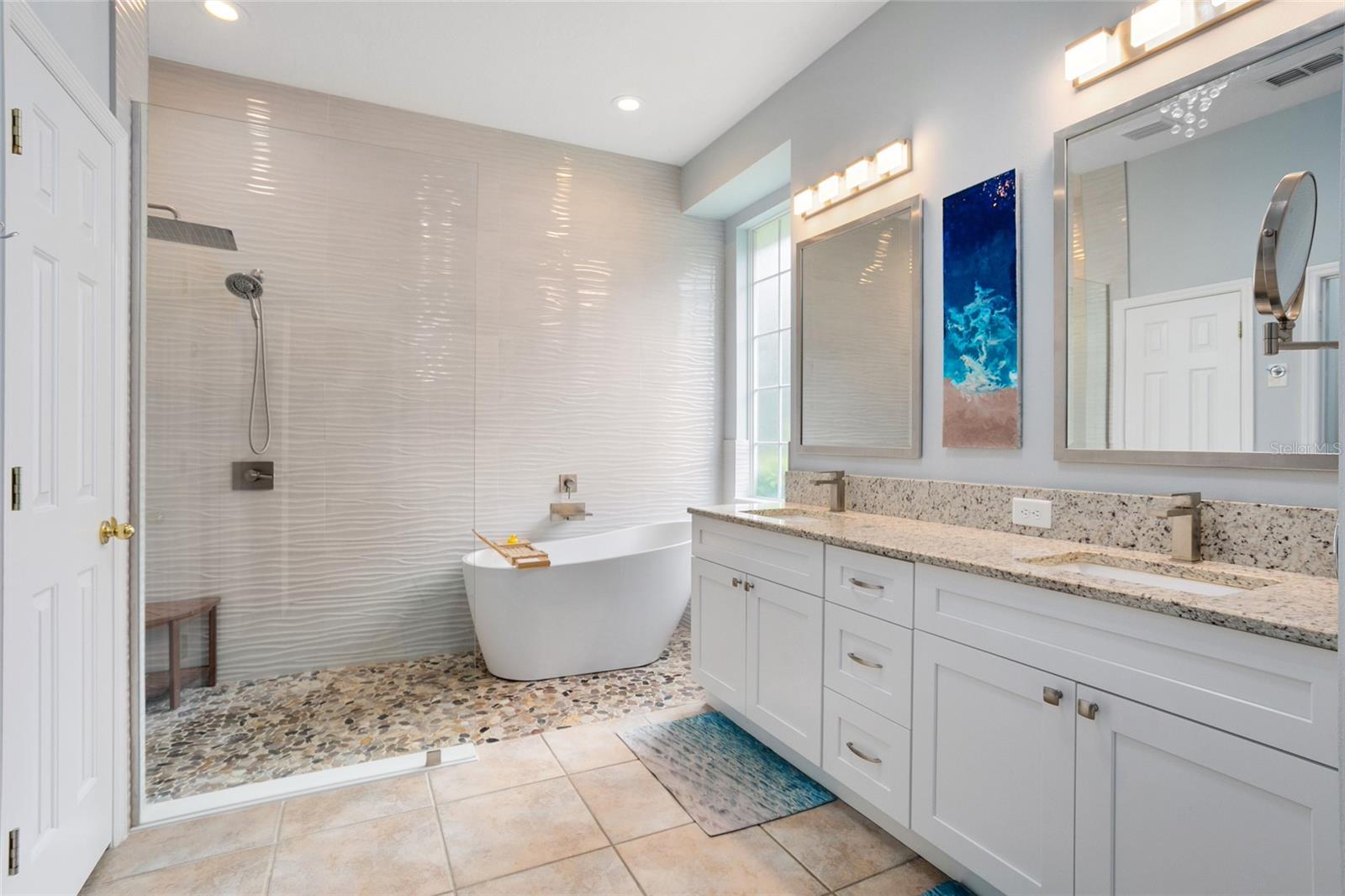 Totally Renovated Master Bathroom