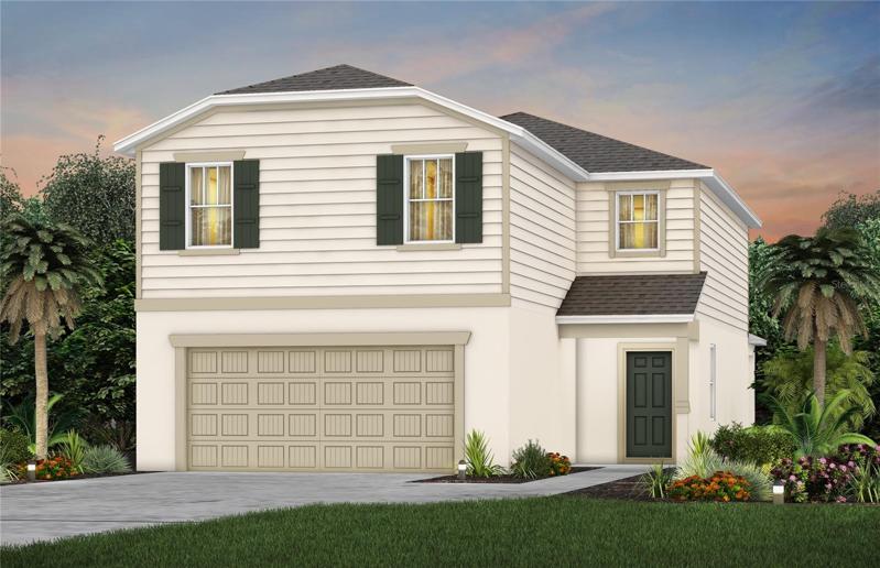 Tybee Home Craftsman Exterior Design. Artistic rendering for this new construction home. Pictures are for illustrative purposes only. Elevations, colors and options may vary.