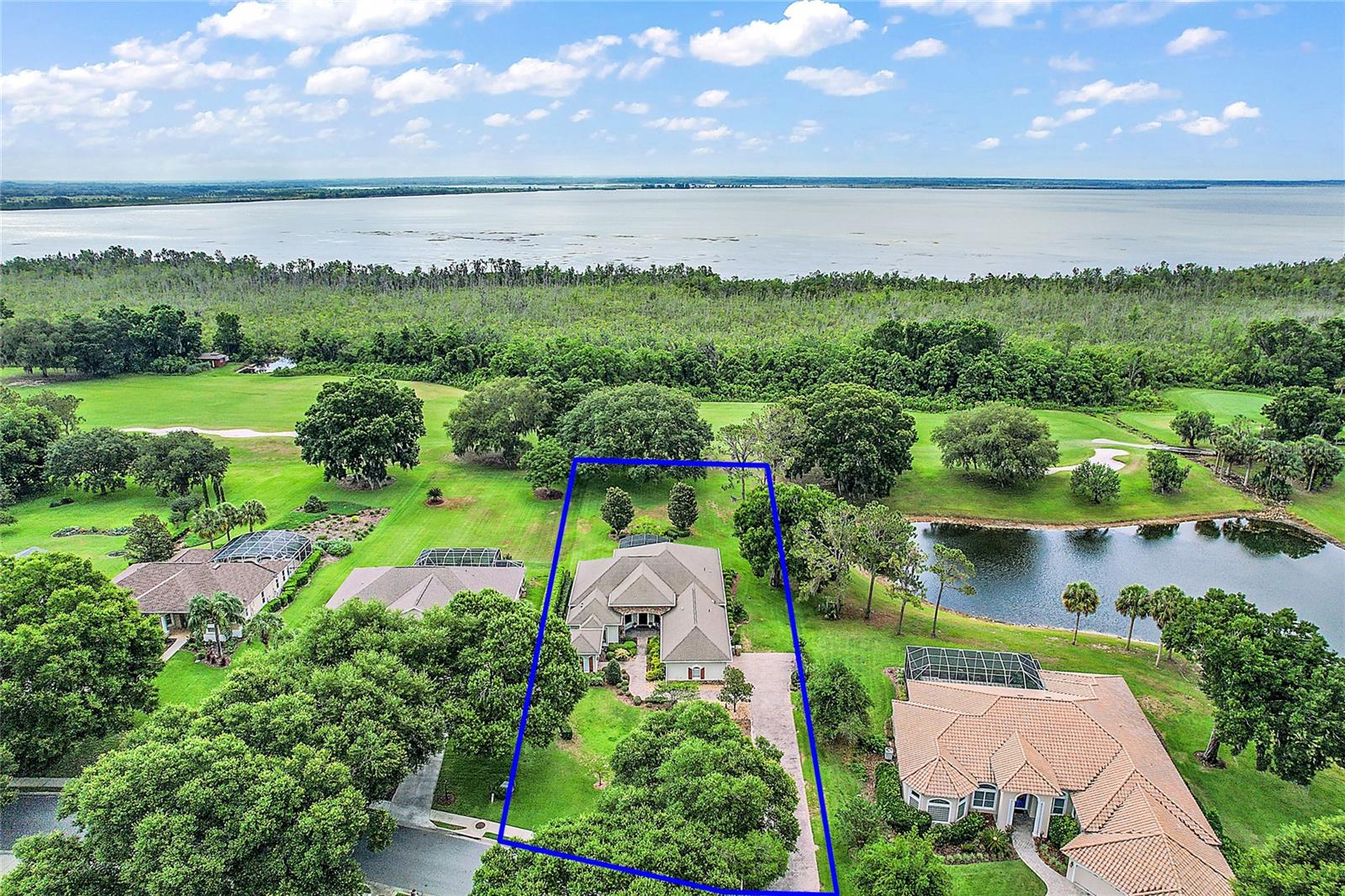 Blue Line Indicates Approximate Property Line