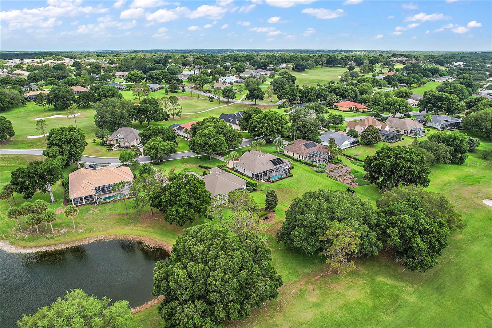 Aerial of Back Exterior