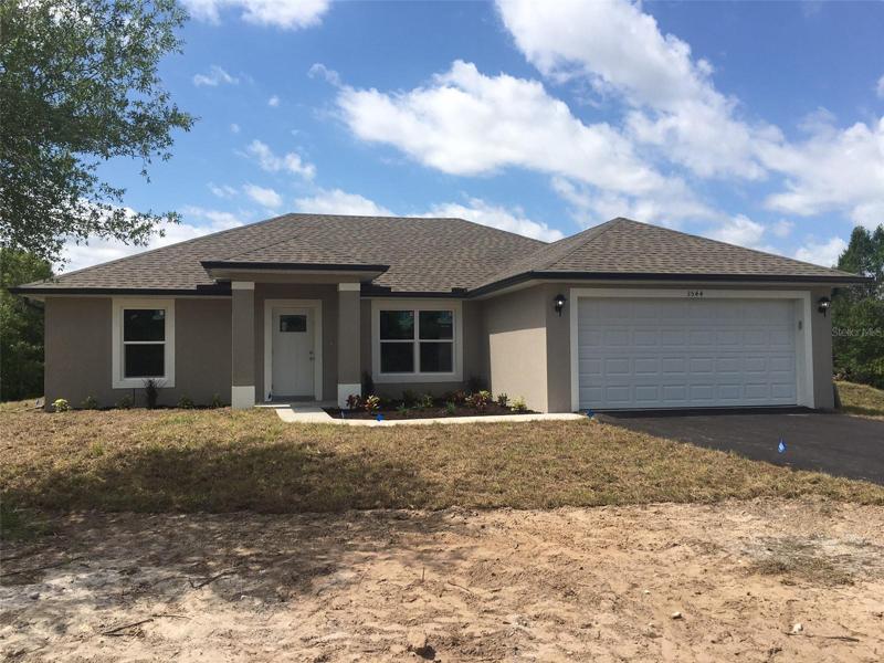 Image of a completed house