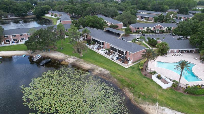View of building from above