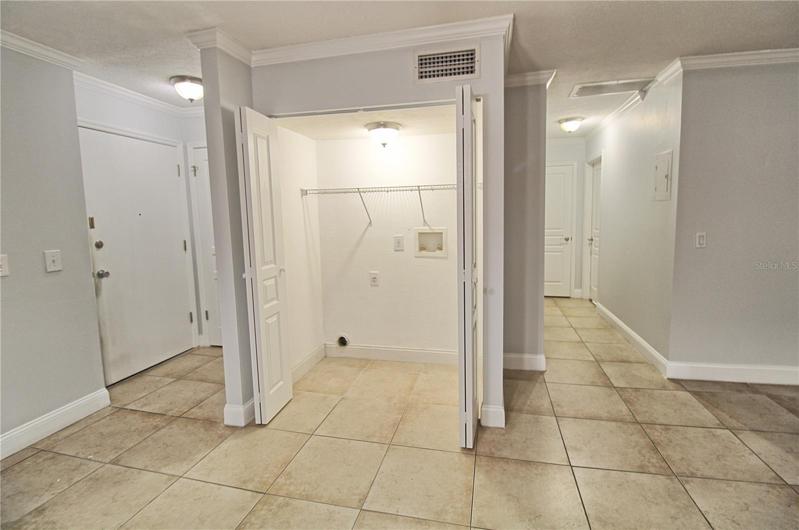 Hallway leading to the bedrooms and bathroom