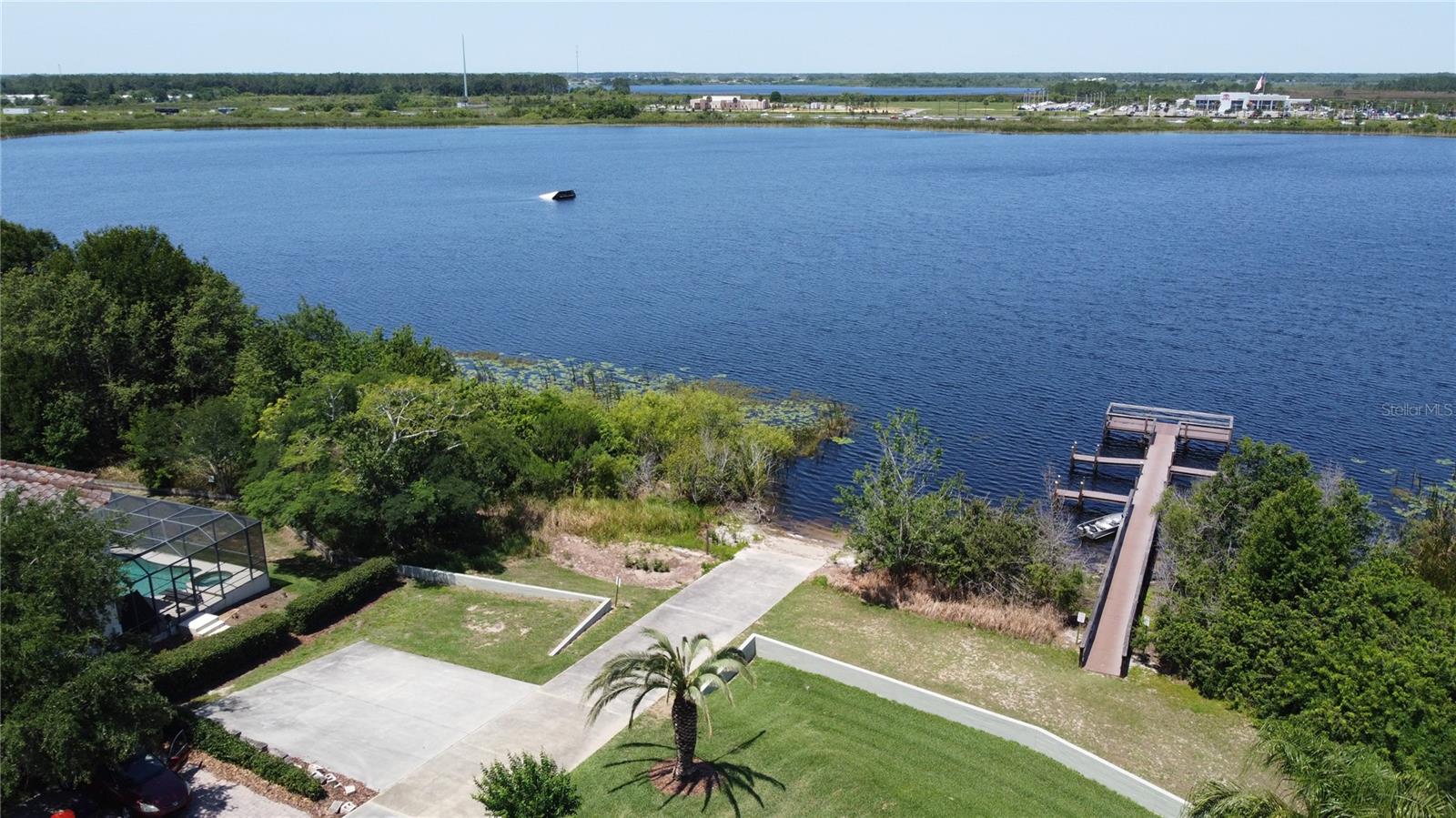 Community boat ramp