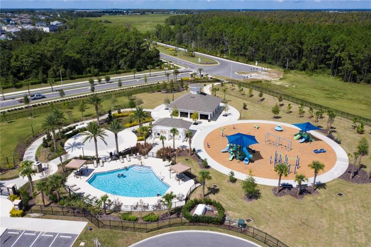 Promenade Park. Small pool, Playground, dog park, Pavilion for relaxing