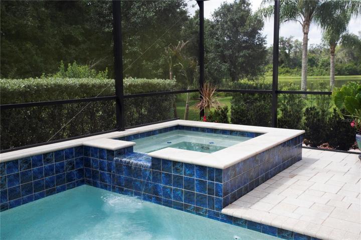 Heated Spa with Upgraded Jets. App Controlled