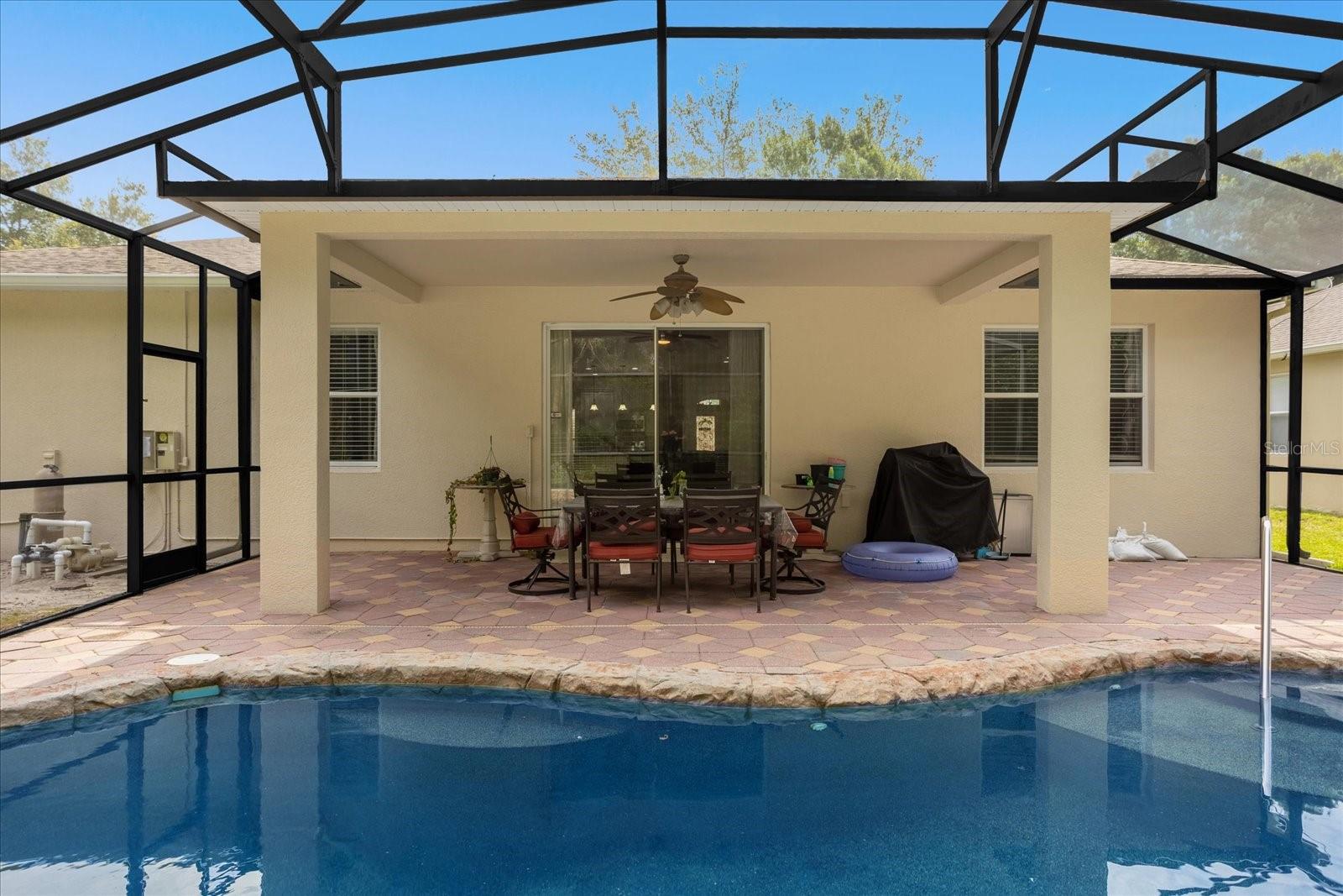 Pool area