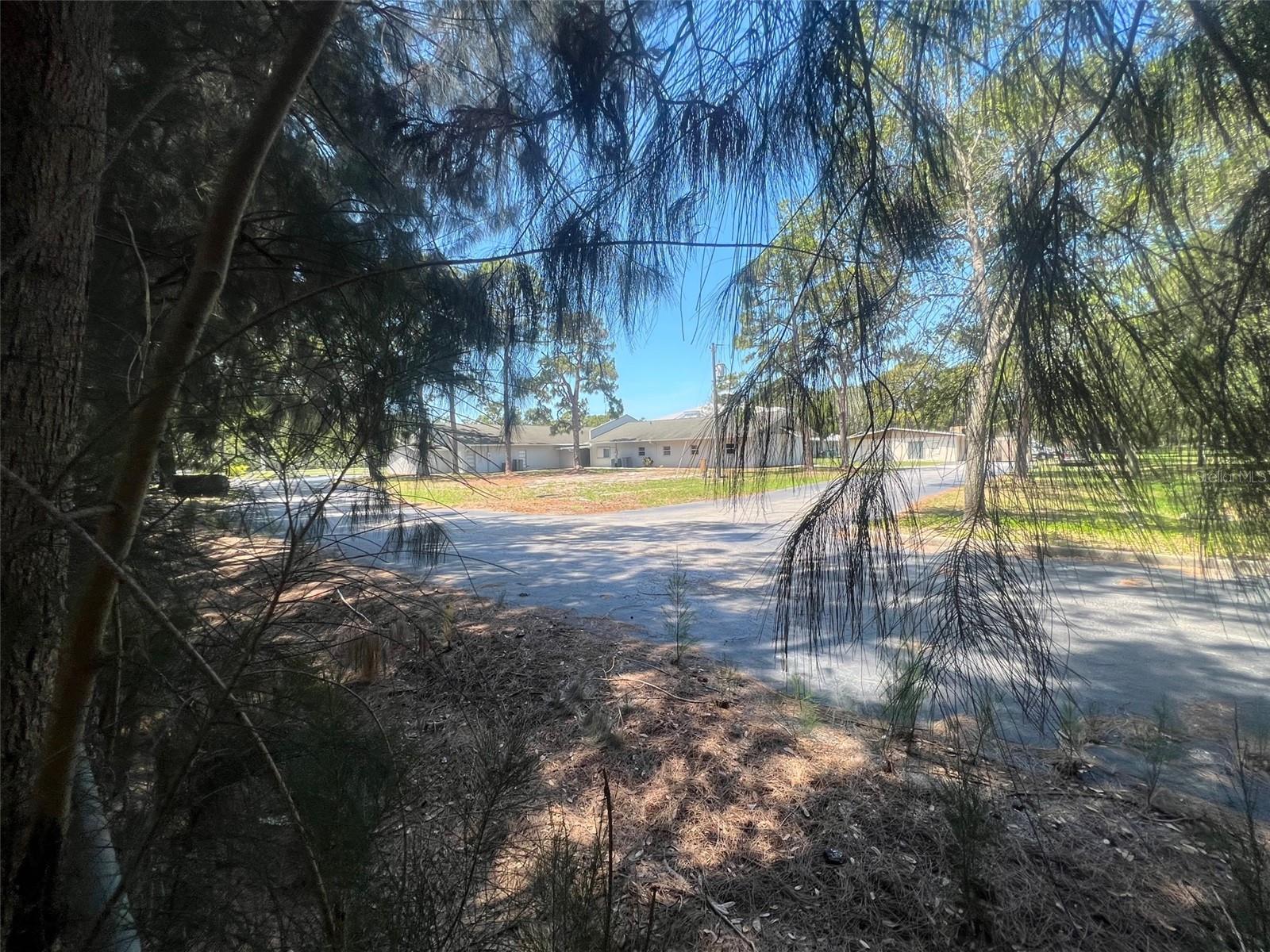 Looking West towards Neighboring Place of Worship Property