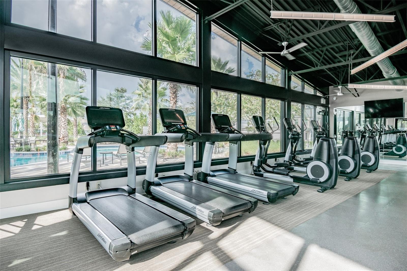 Well eqipped gym