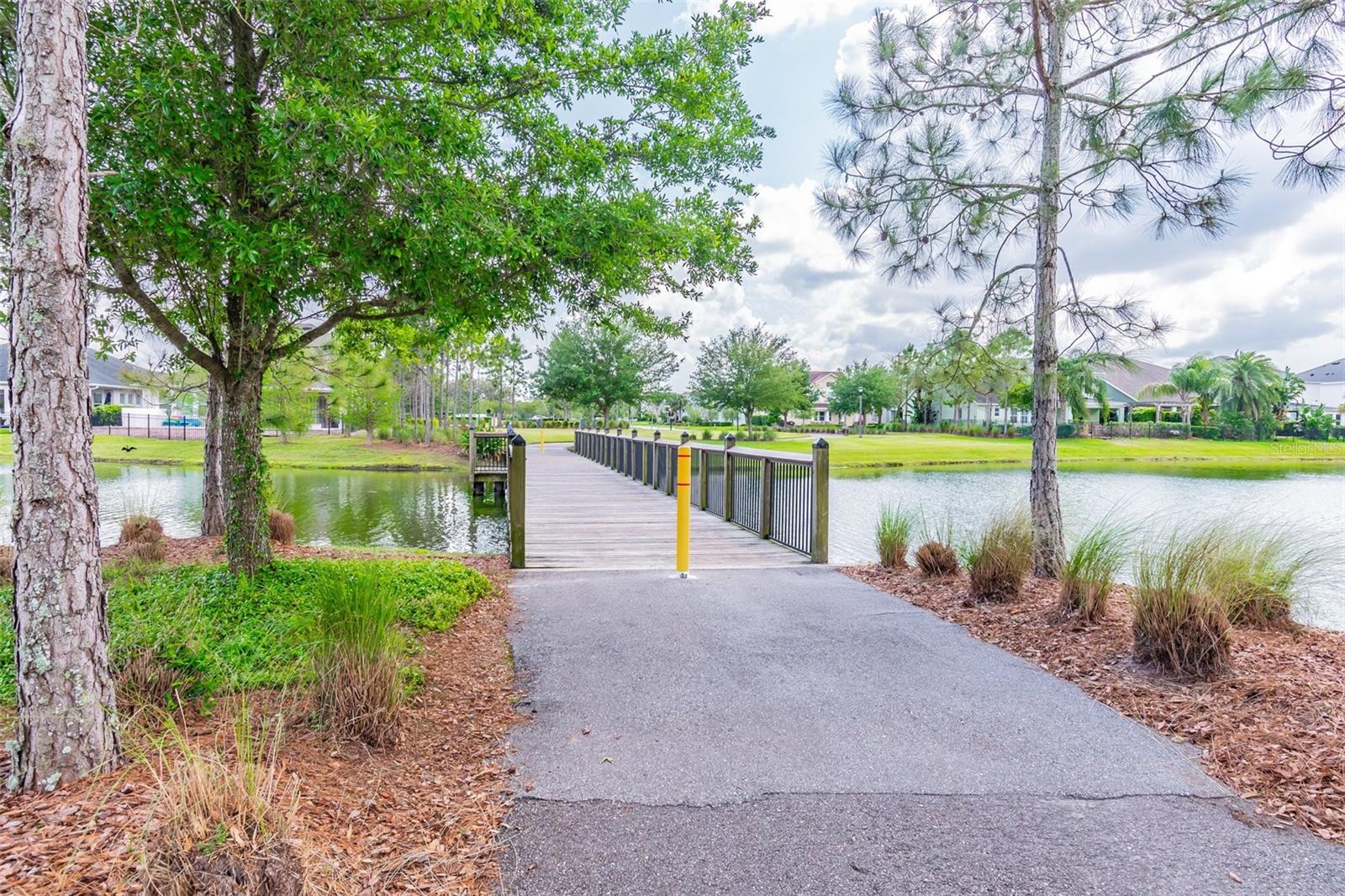shaded walkways
