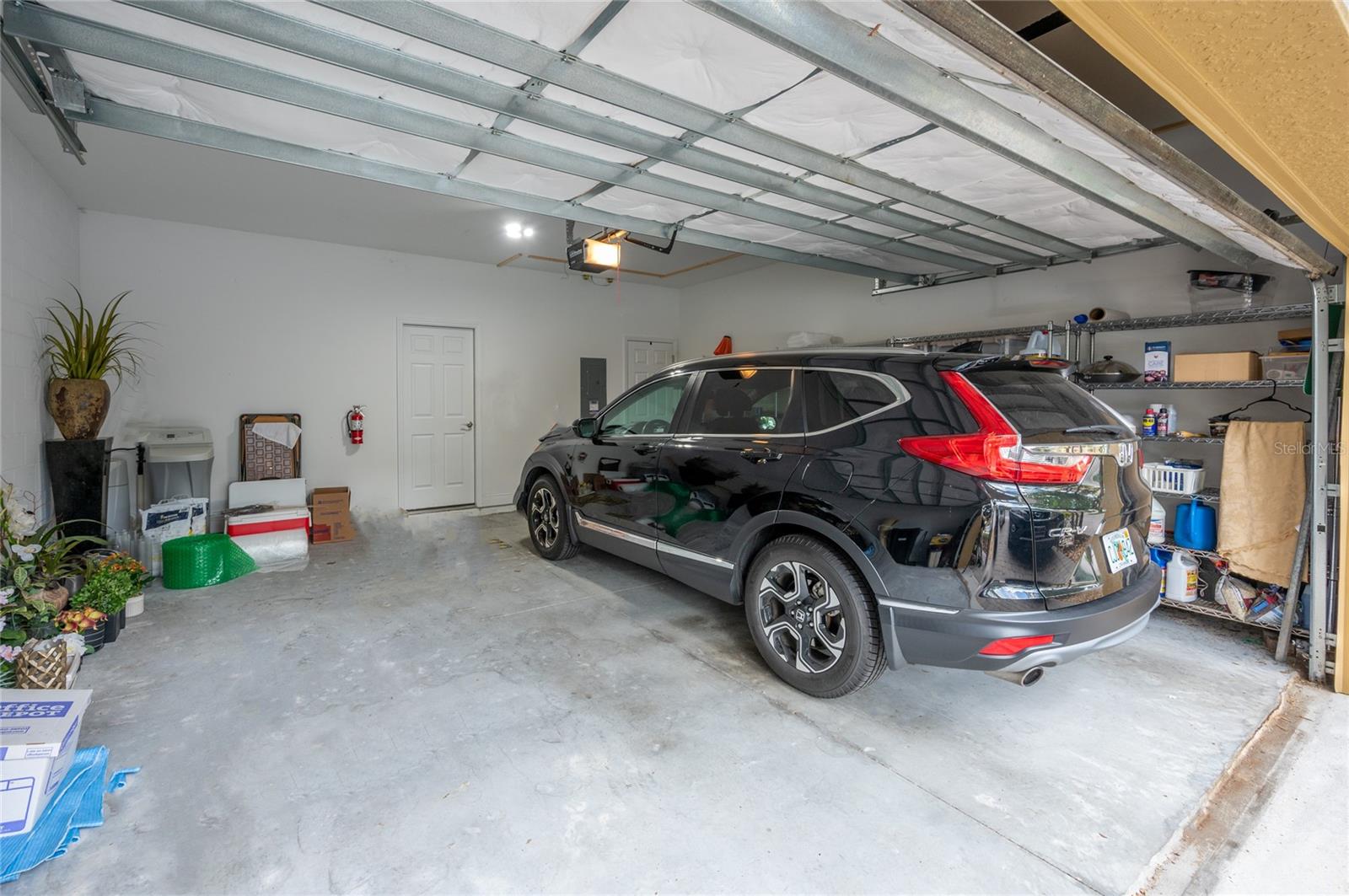 Two-car garage