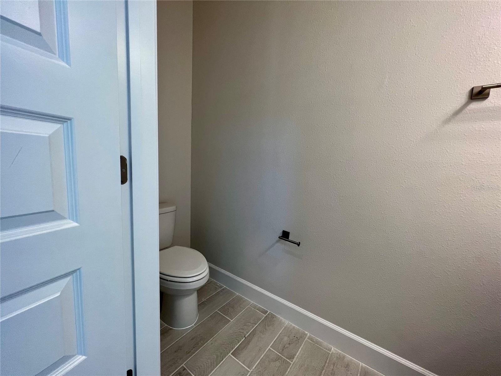 powder room on main floor