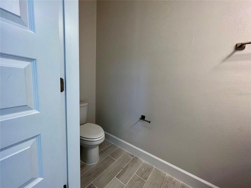 powder room on main floor