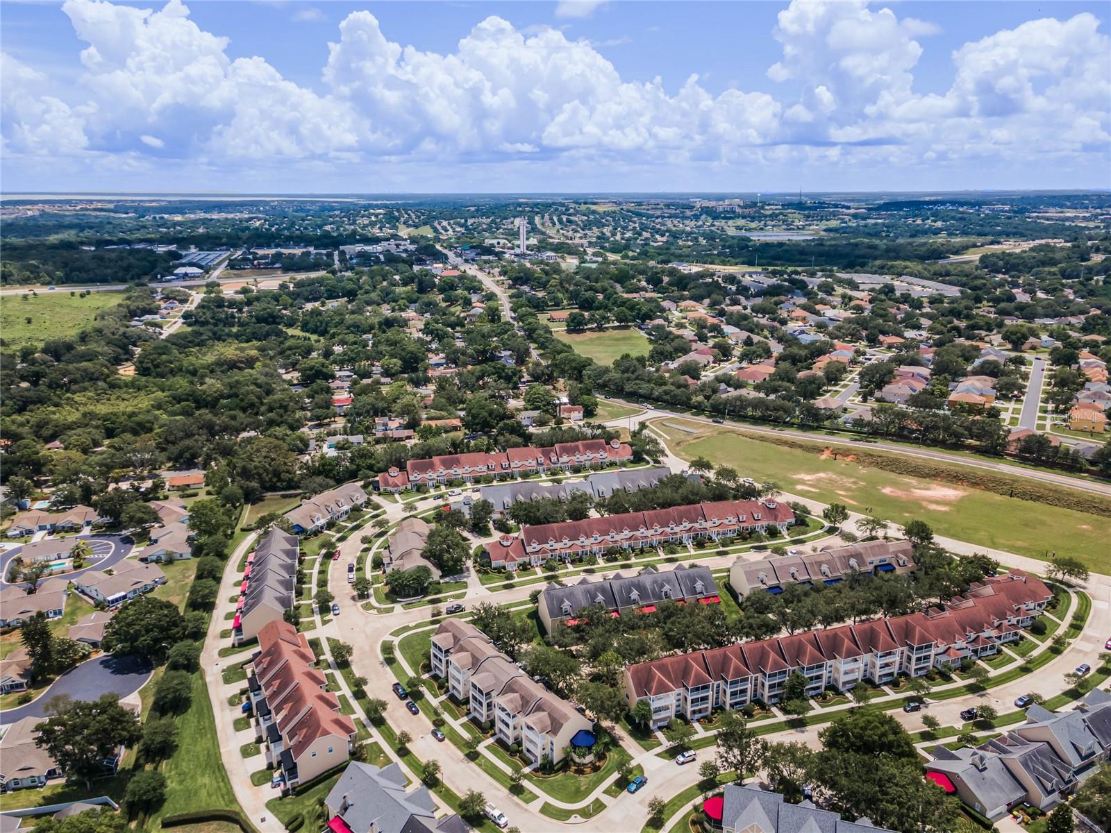 Clermont Yacht Club Citrus Tower in the distance