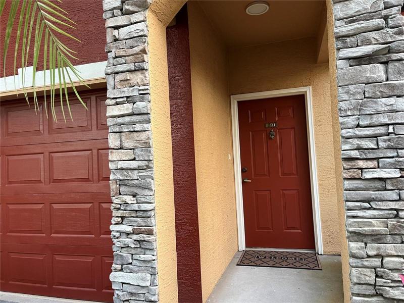 Front Door Covered Entry
