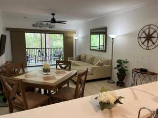 View of living room from Kitchen Sink
