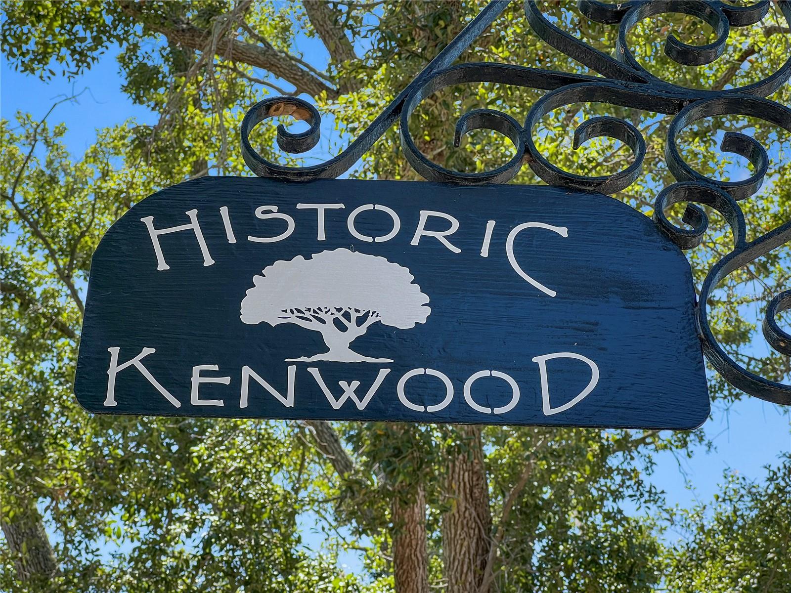 Kenwood is a beautiful neighborhood 2 streets off Central.  Easy walking to St Pete happenings.