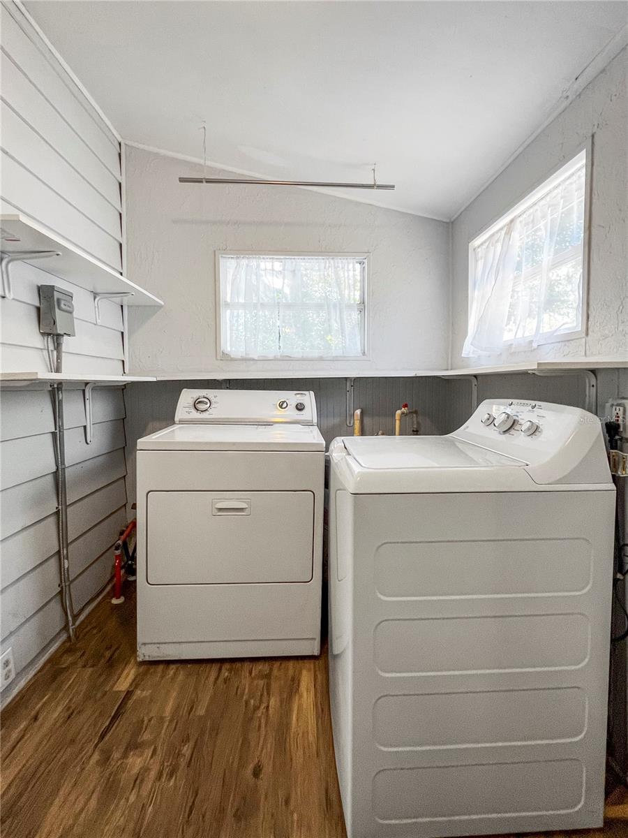 Inside Laundry ROOM