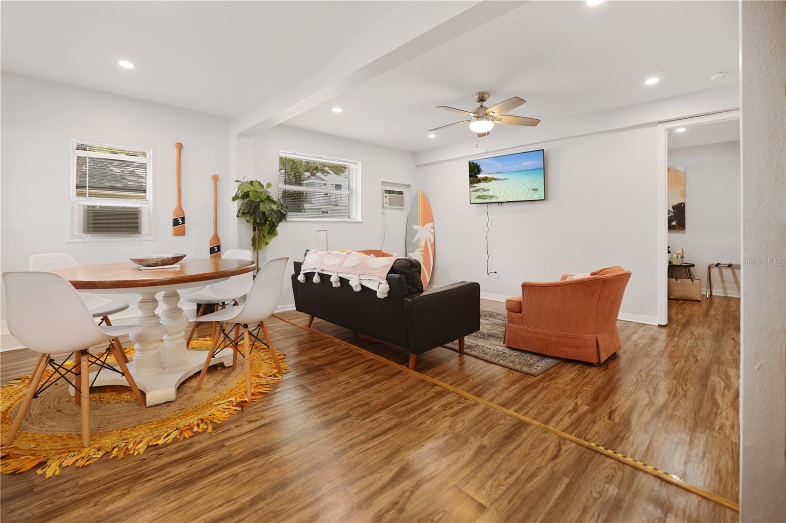 Unit 2 Living / Dining Area