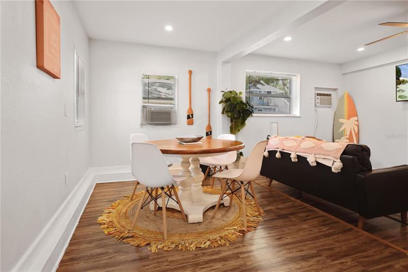 Unit 2 Living / Dining Area