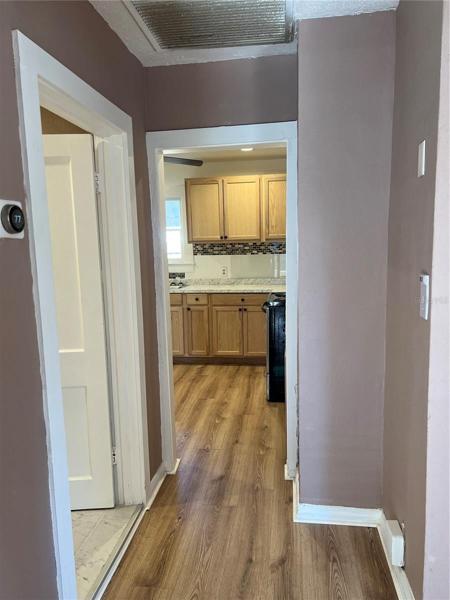 Hallway towards the kitchen.