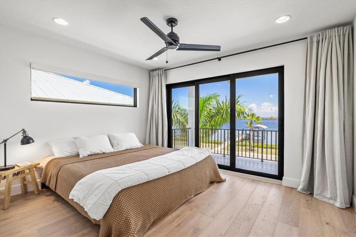 Level 2 bedroom with river views.