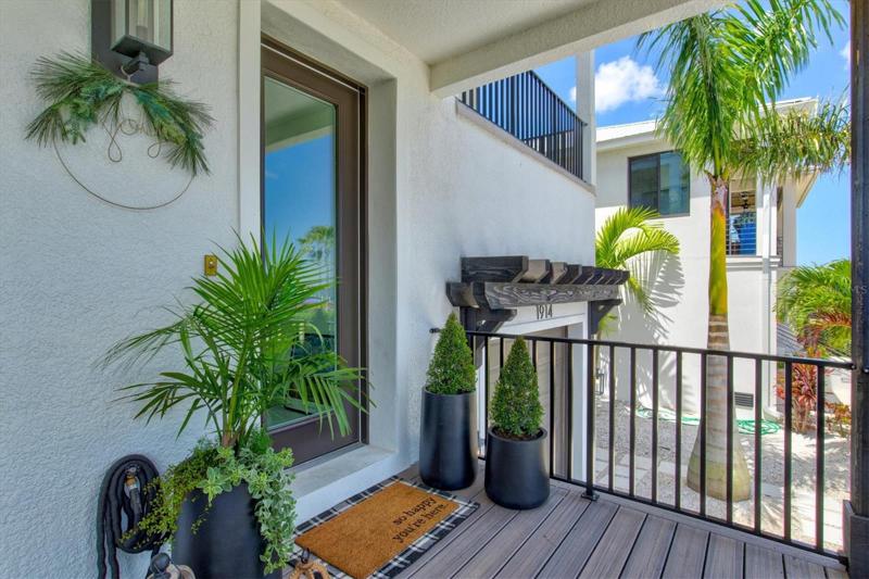 Front door entry.