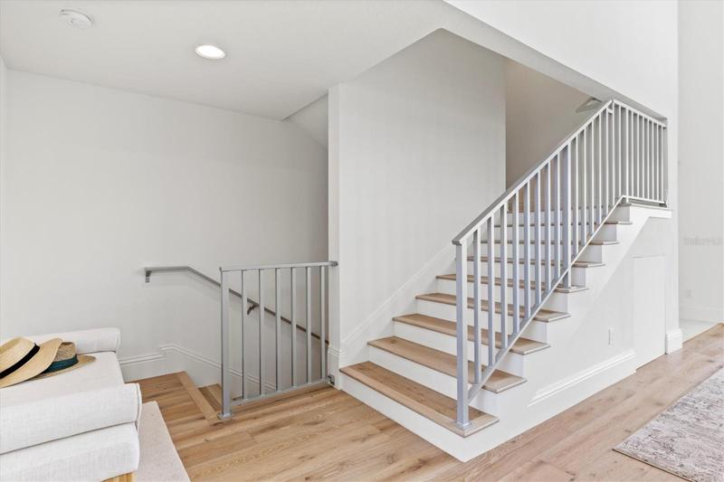 Stairway leading to 3rd level.
