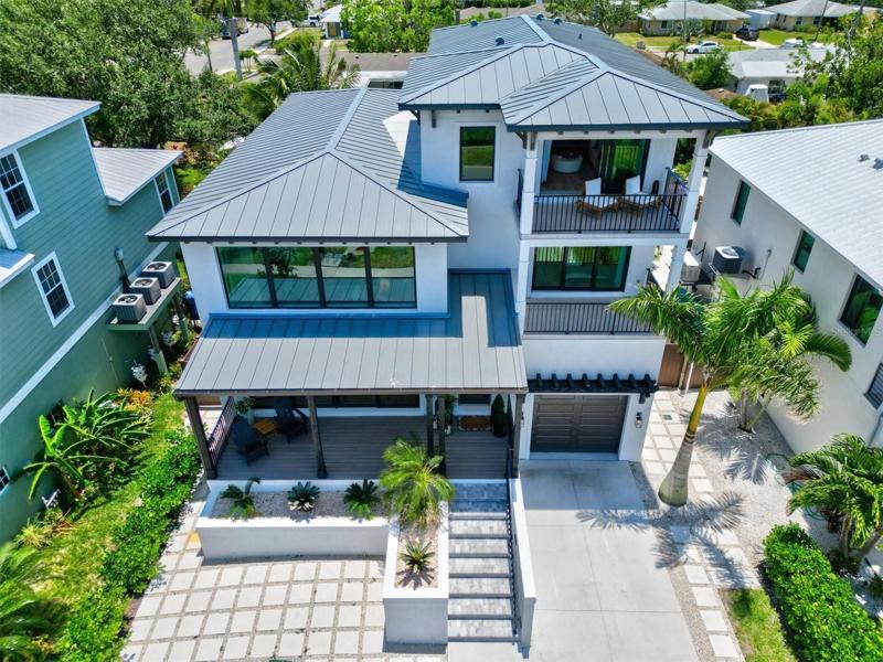 Aerial of home.
