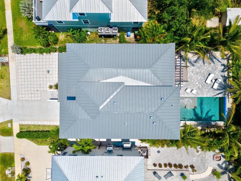 Aerial of home/lot.