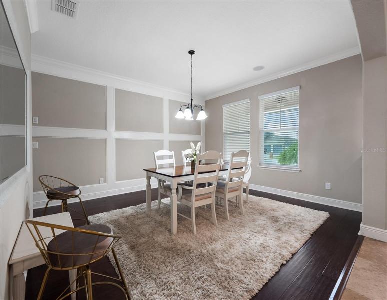 Formal Dining to the right of entry