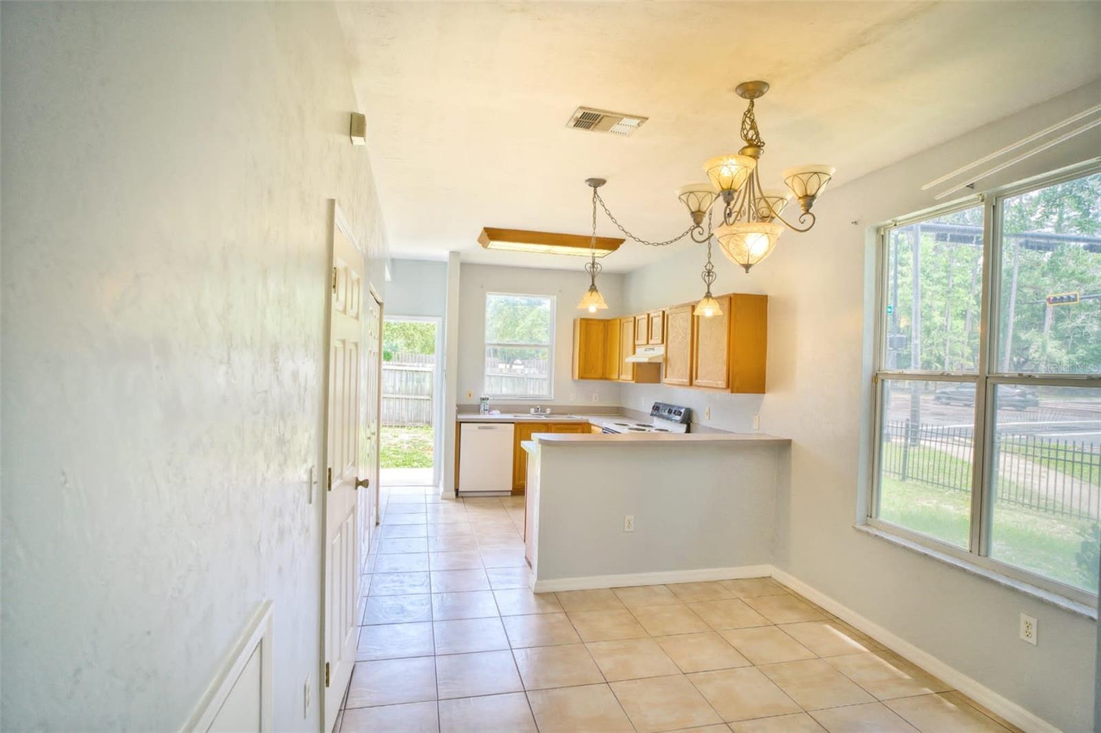 Dining area, nicely adjacent to your kitchen.