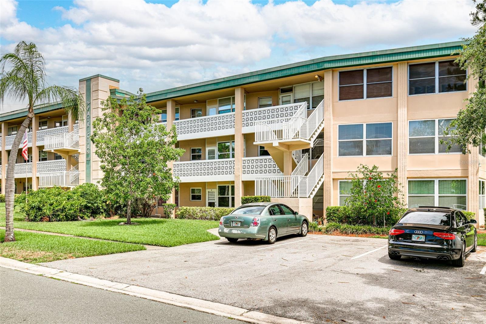 Guest/Owner Parking on Right of Building