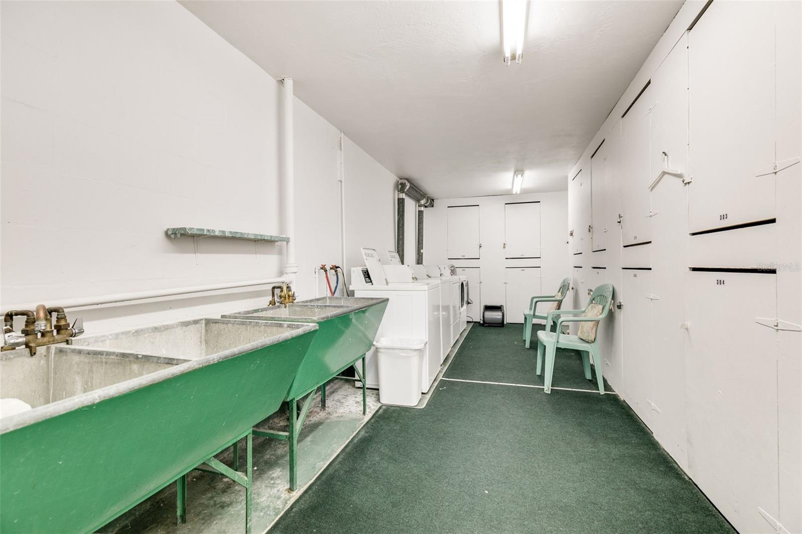 Laundry Room with Utility Sinks