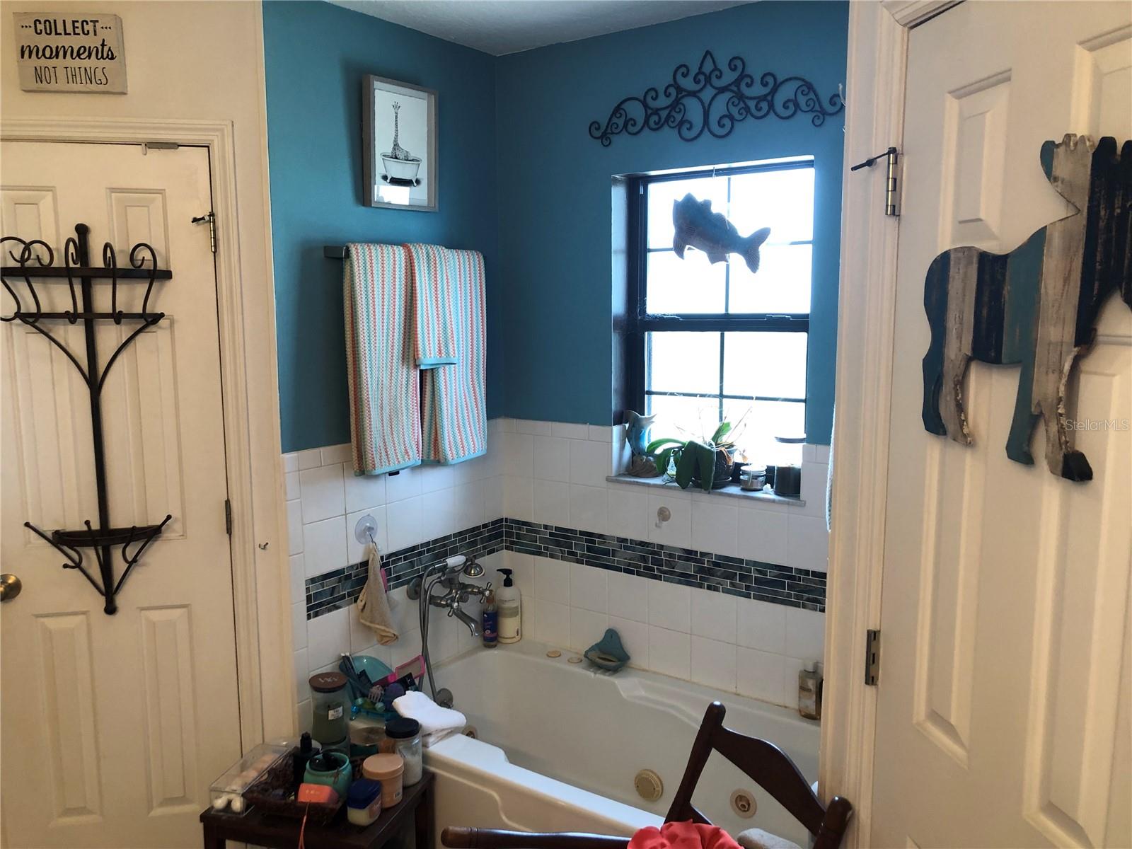 Master Bath With His/Her Walk In Closets