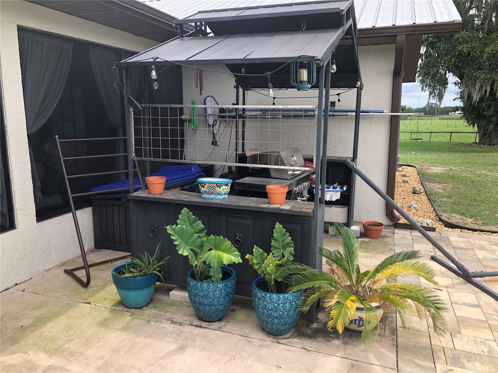 Back Porch grilling Station