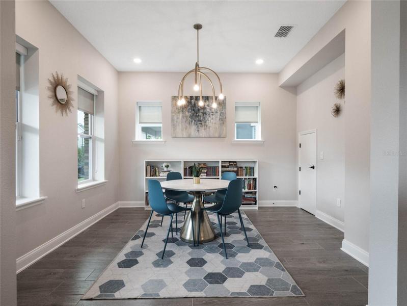 This is the perfect flex space, most use it as  an office