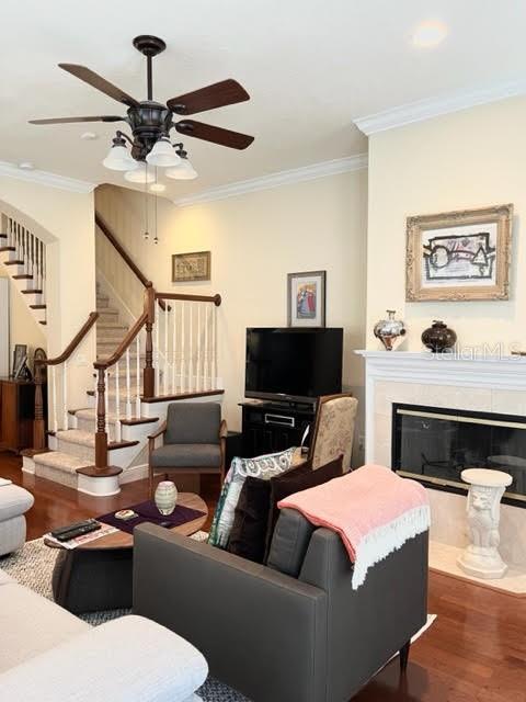 Fireplace in Living Room