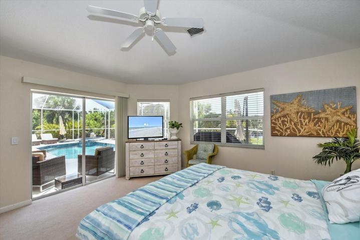 Guest access to pool area