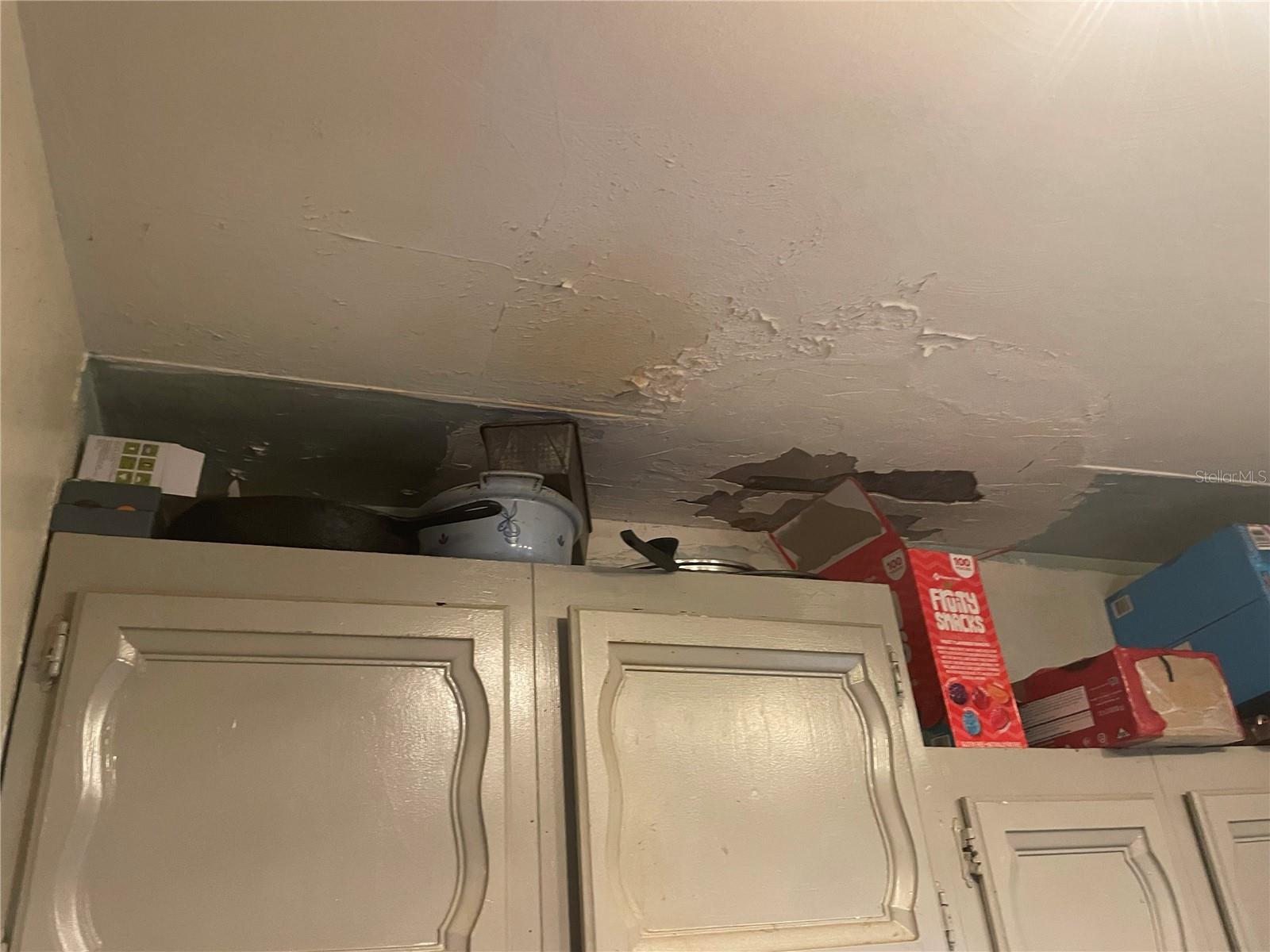 OLD CEILING DAMAGE