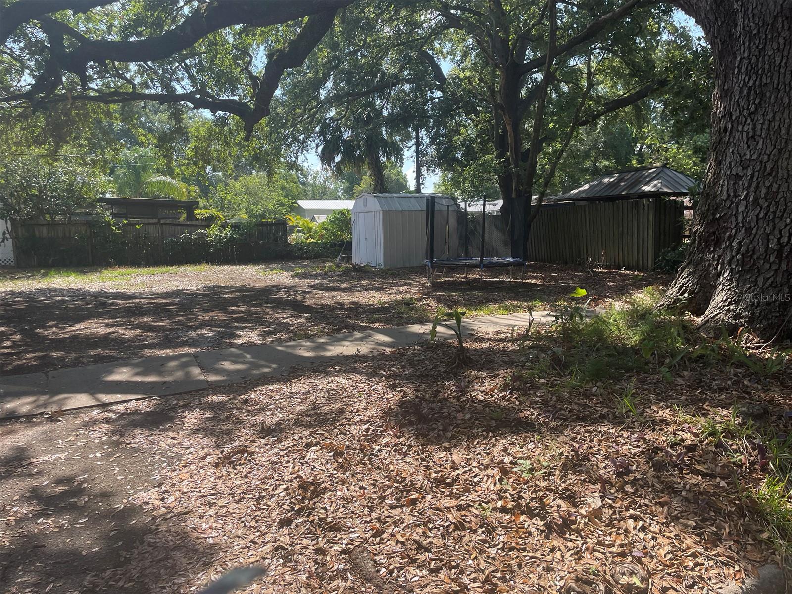 LARGE CORNER LOT WITH SHED