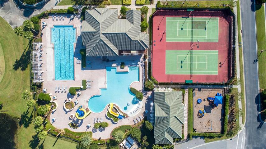 Both pools are heated in winter