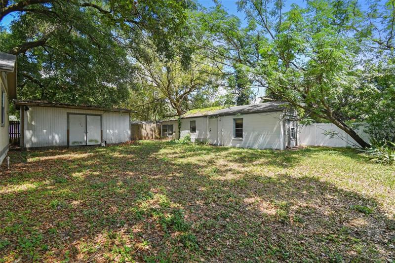 Large Shed to the left