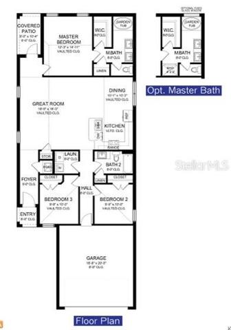 Builder Floorplan interior