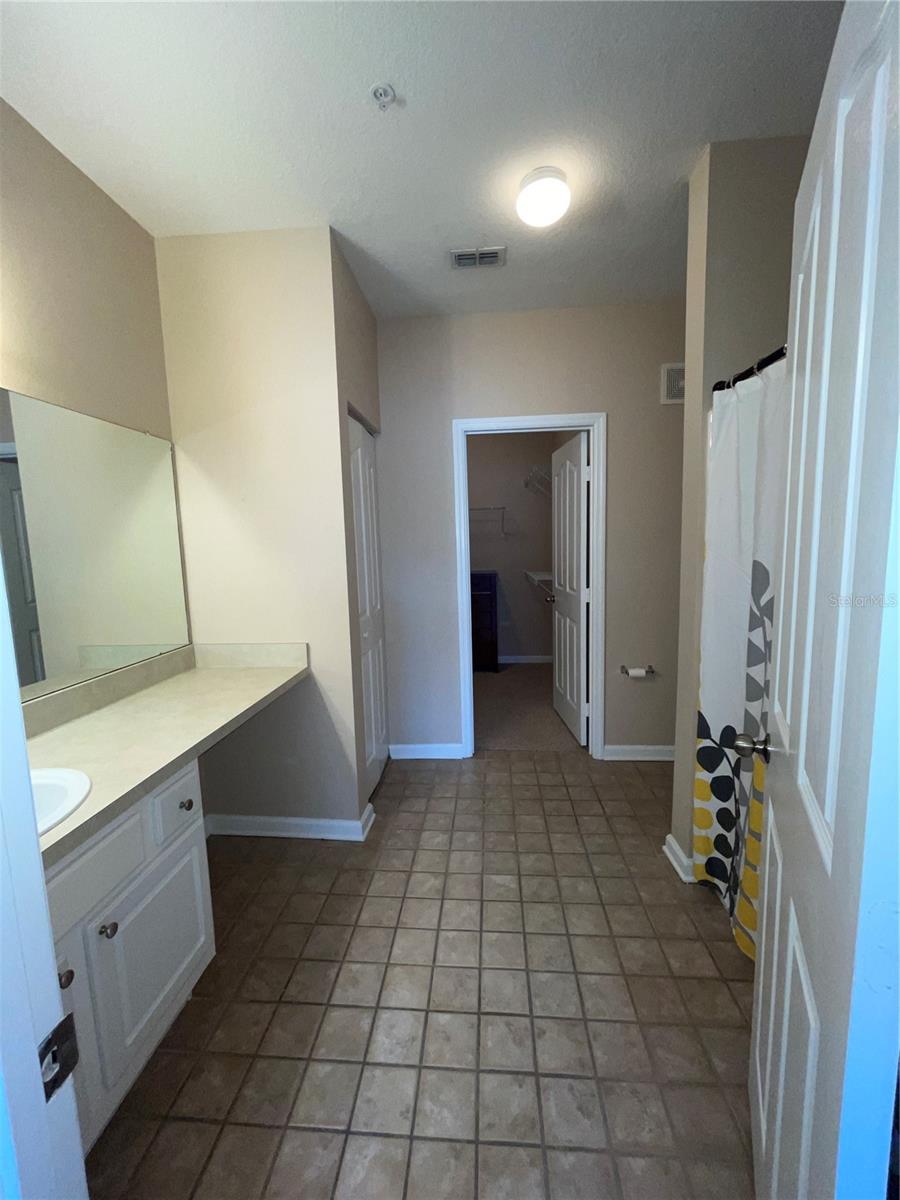 PRIMARY BATHROOM W/WALK-IN CLOSET