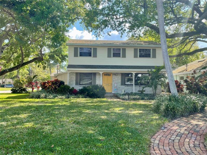 Front of property.  Corner lot.