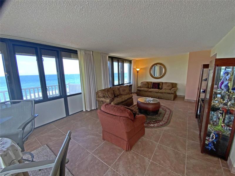 Living room view 3. Endless ocean views.