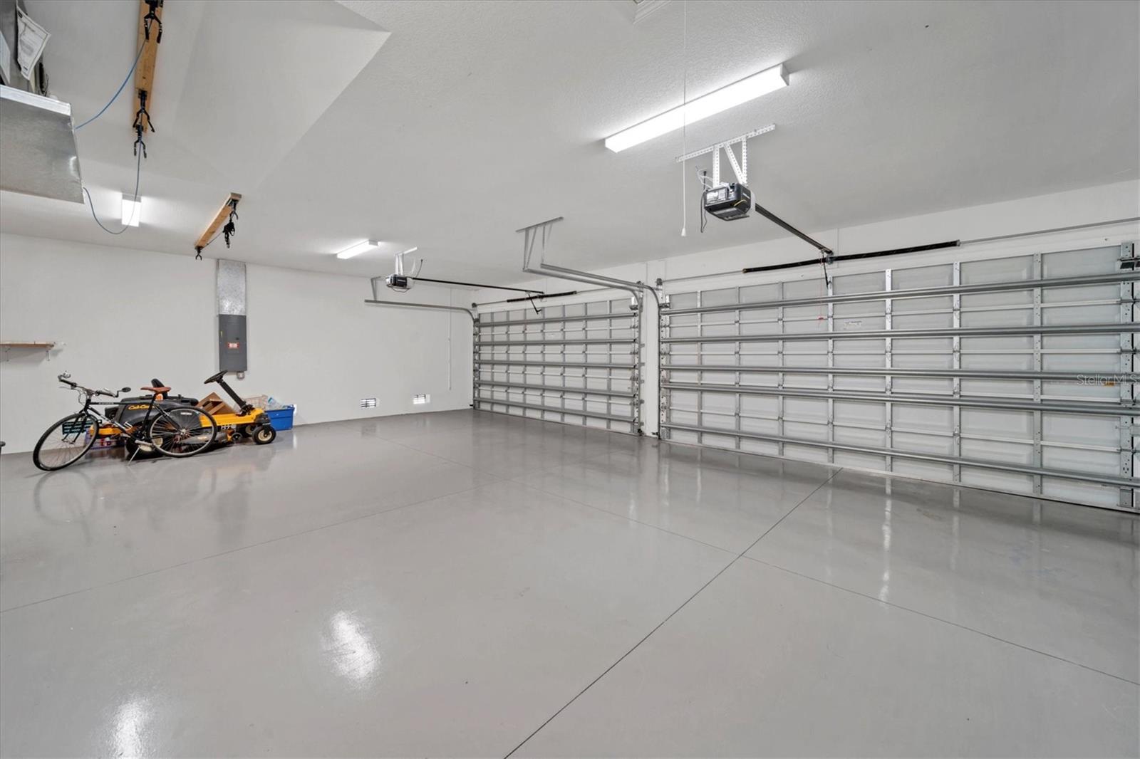 4 CAR GARAGE!