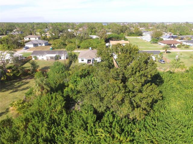 Aerial view of Foresman Blvd with new and newer homes