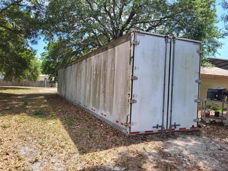 Storage container to stay